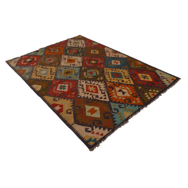Medium Size Chobi Kilim 4' 11" x 6' 10" - No. AL21258
