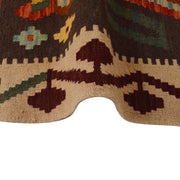 Handmade Turkish Design Wool Kilim Runner 2' 9" x 10' 0" - No. AL53035