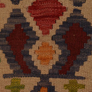 Handmade Vegetable Kelim 3' 5" x 5' 6" - No. AL21093