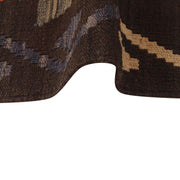 Handmade Vegetable Kilim 4' 6" x 5' 10" - No. AL68315