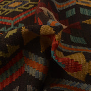 Handmade Vegetable Kilim 4' 6" x 5' 10" - No. AL68315