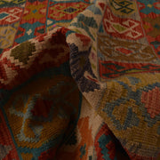 Hand Made Afghan Kilim 5' 1" x 6' 5" - No. AL74777