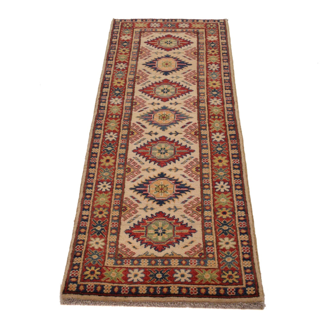 Oriental Kazak Runner Rug 1' 10" x 5' 8" - No. AL53460