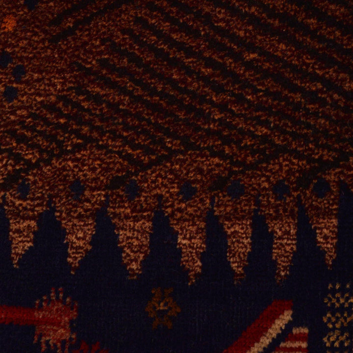 Handmade Picture Area Rug 2' 11" x 4' 10" - No. AL49589