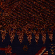 Handmade Picture Area Rug 2' 11" x 4' 10" - No. AL49589