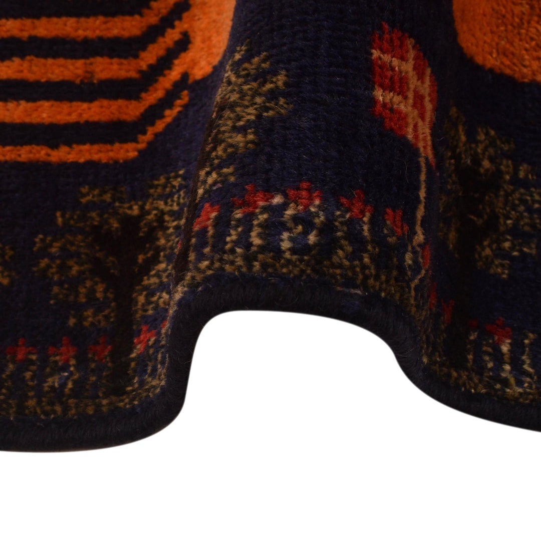 Handmade Picture Area Rug 2' 11" x 4' 10" - No. AL49589