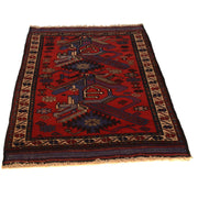 Traditional Baloch Rug 3' 2" x 4' 9" - No. AL95205