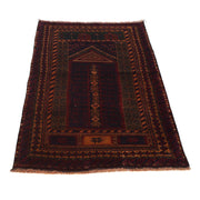 Islamic Prayer Carpet 2' 7" x 4' 3" - No. AL95019