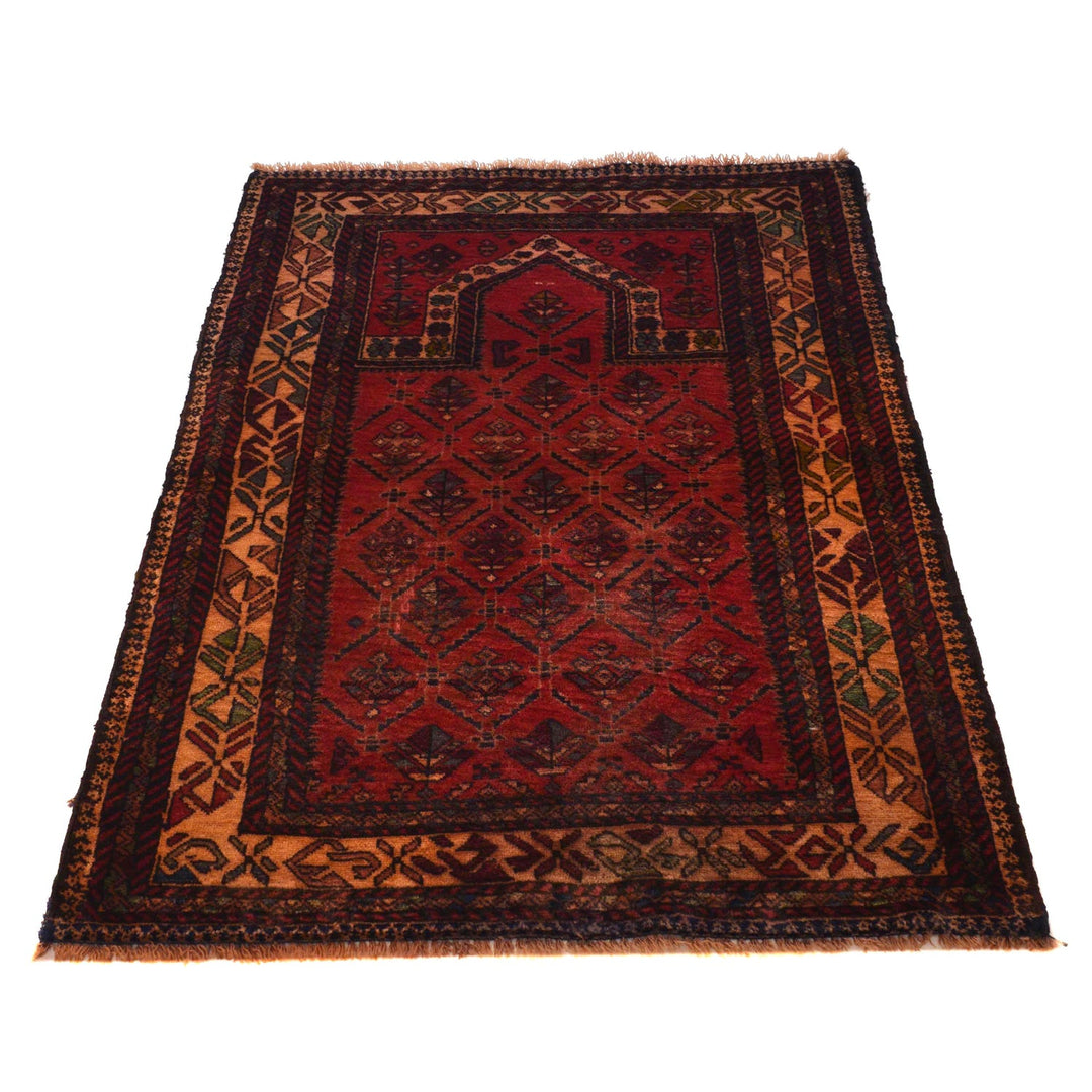 Islamic Prayer Carpet 2' 7" x 4' 1" - No. AL52823
