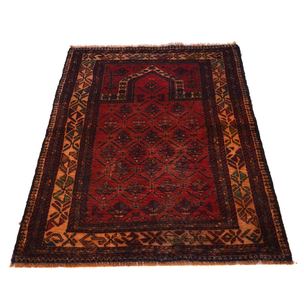 Islamic Prayer Carpet 2' 7" x 4' 1" - No. AL52823