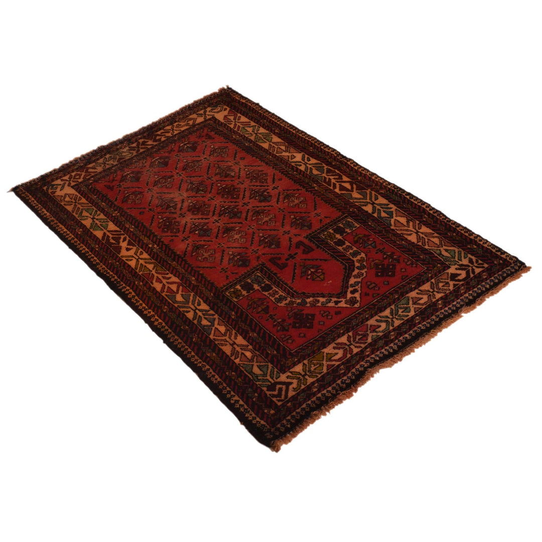 Islamic Prayer Carpet 2' 7" x 4' 1" - No. AL52823