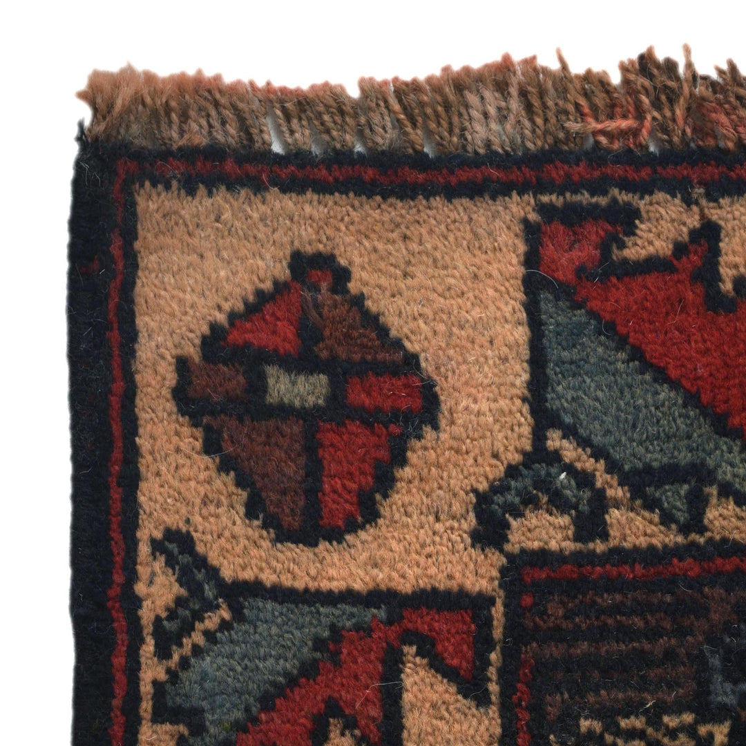 Handmade Picture Area Rug 3' 5" x 6' 0" - No. AL54236