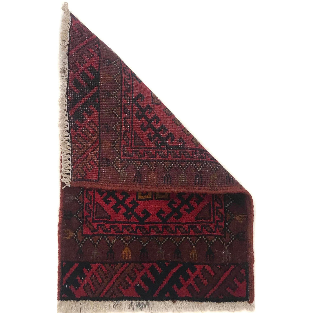 Handmade Door Mat 1' 5" x 2' 1" - No. AL77281