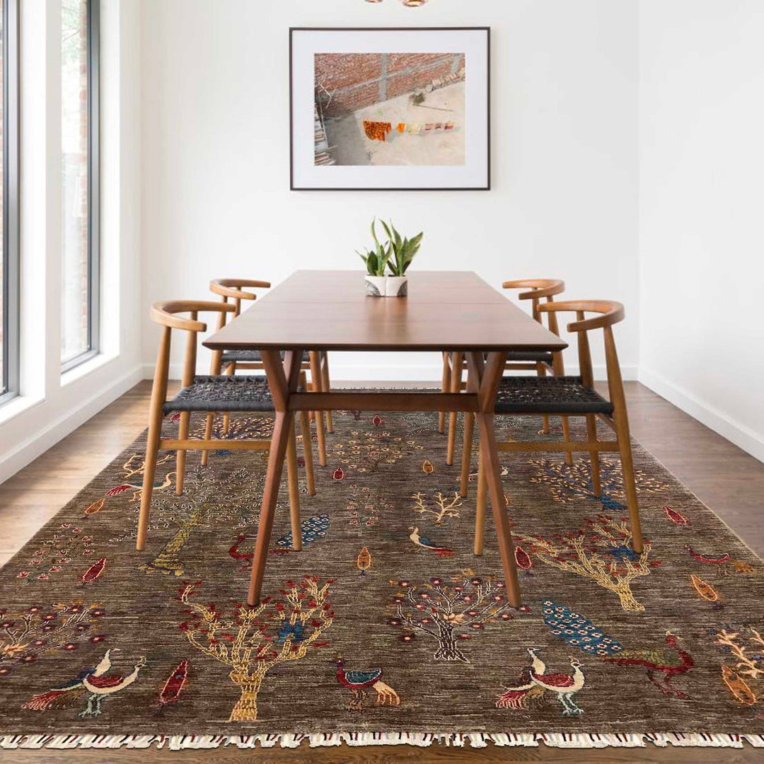 Modern Tree of Life Rug 8' 0" x 10' 0" - No. AL64650