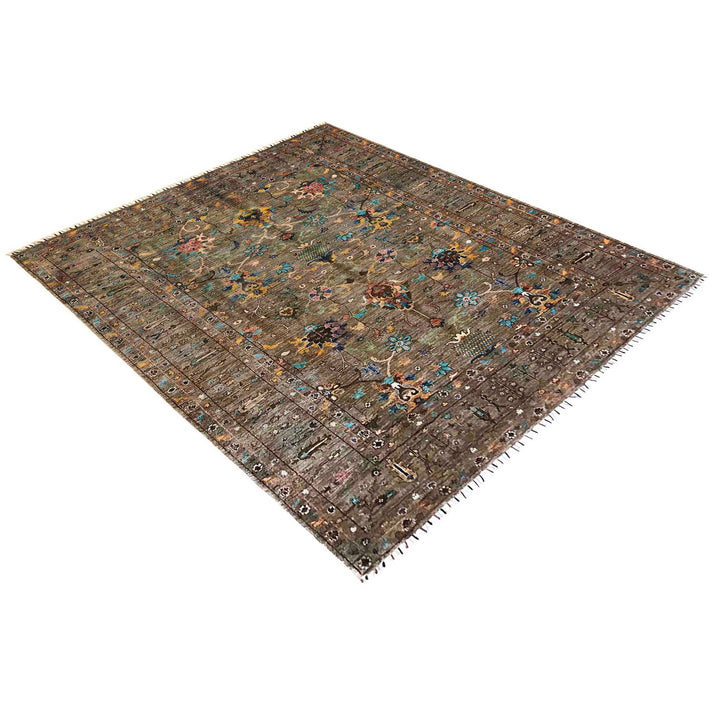 Hand Knotted Sultani Modern Rug 6' 8" x 9' 9" - No. AL72048