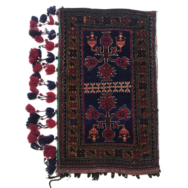 Afghan Balisht Cushion Rug 2' 0" x 3' 2" - No. AL43032