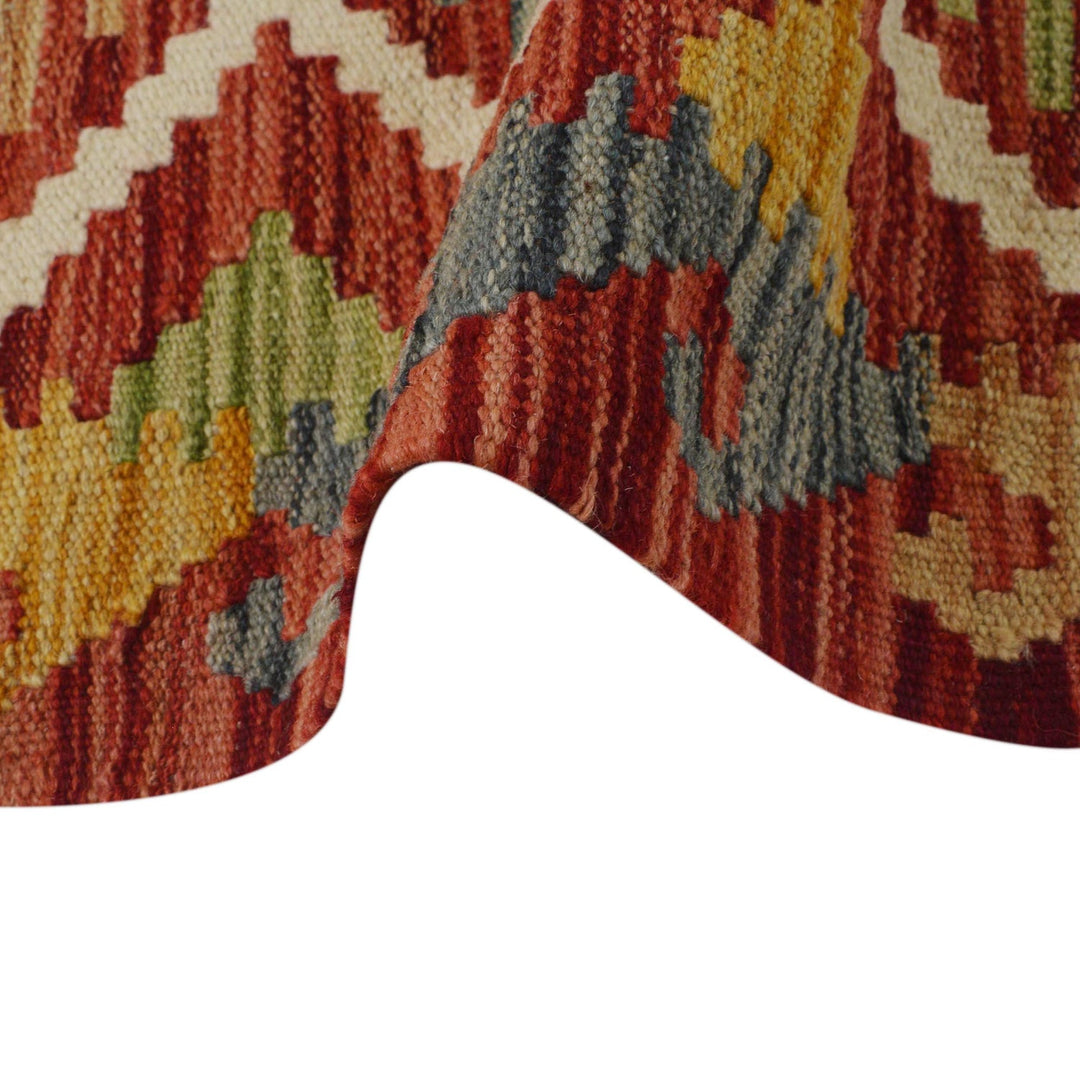 Handmade Vegetable Kilim Runner 1' 8" x 4' 9" - No. AL88855