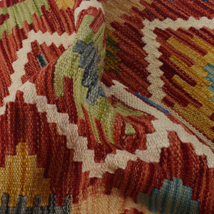 Handmade Vegetable Kilim Runner 1' 8" x 4' 9" - No. AL88855