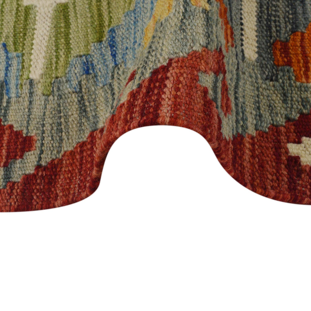 Handmade Vegetable Kelim Runner 1' 10" x 4' 11" - No. AL30883