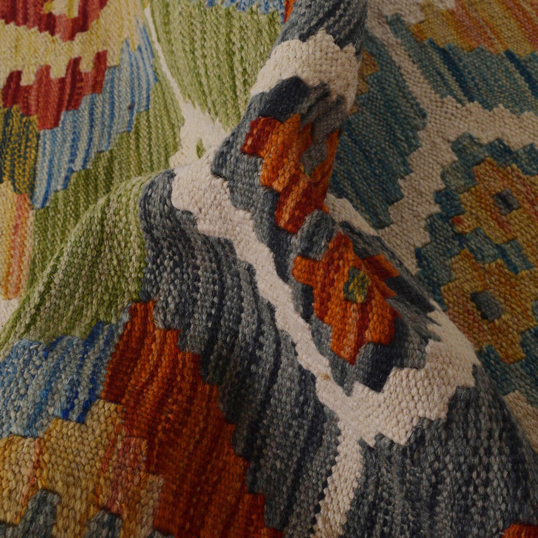 Handmade Vegetable Kelim Runner 1' 10" x 4' 11" - No. AL30883