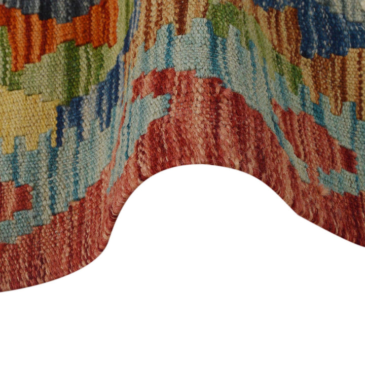 Handmade Vegetable Kilim Runner 1' 9" x 4' 11" - No. AL21778