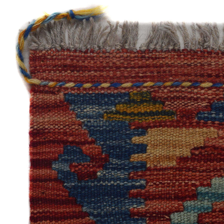 Handmade Vegetable Kelim Runner 1' 9" x 4' 11" - No. AL26304