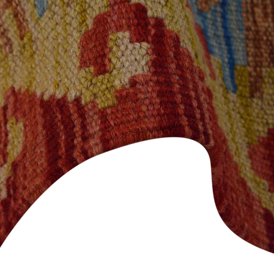 Hand Knotted Flatweave Kilim Runner 1' 10" x 4' 11" - No. AL80565