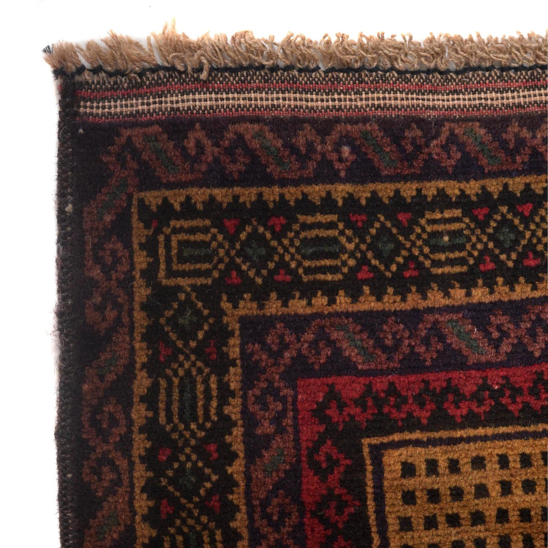 Handmade Picture Area Rug 3' 1" x 4' 4" - No. AL74762