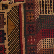 Handmade Picture Area Rug 3' 1" x 4' 4" - No. AL74762