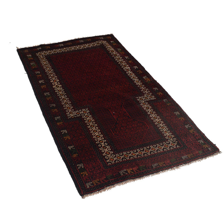 Hand Knotted Prayer Rug 2' 10" x 4' 6" - No. AL99808