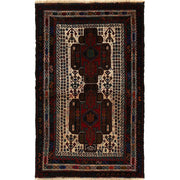 Baluch Small Size Rug 2' 11" x 4' 10" - No. AL11064