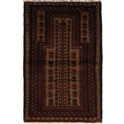 Handmade Prayer Rug 2' 6" x 3' 10" - No. AL97535