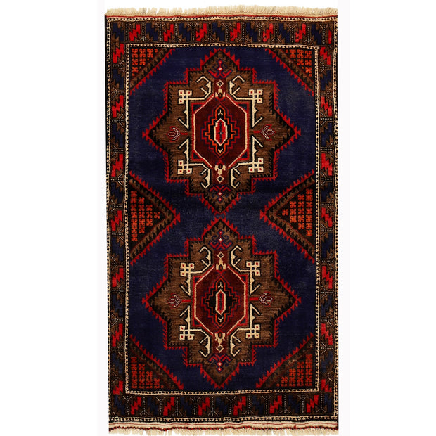 Handmade Balochi Rug 3' 0" x 4' 11" - No. AL19780