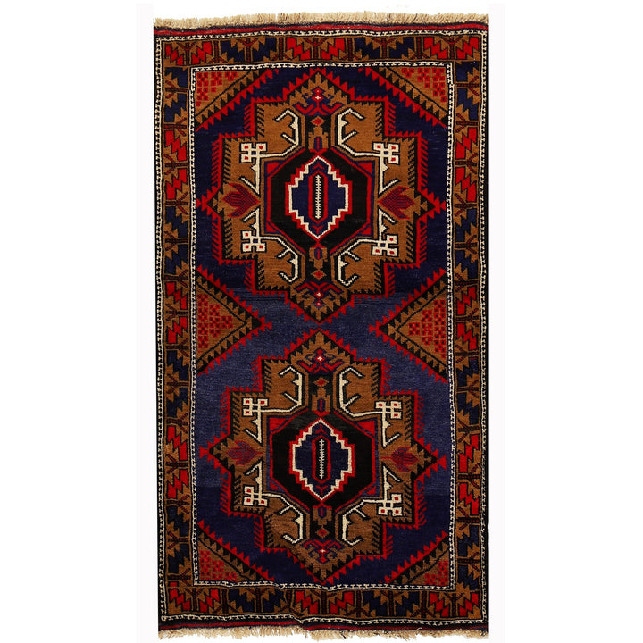 Handmade Balochi Rug 2' 10" x 4' 10" - No. AL36661