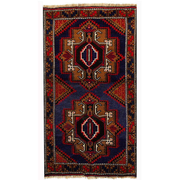 Handmade Balochi Rug 2' 10" x 4' 10" - No. AL36661