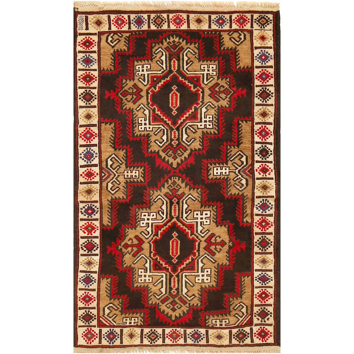 Handmade Balochi Rug 2' 9" x 4' 9" - No. AL49772