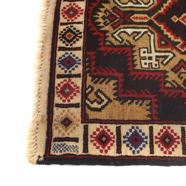 Handmade Balochi Rug 2' 9" x 4' 9" - No. AL49772
