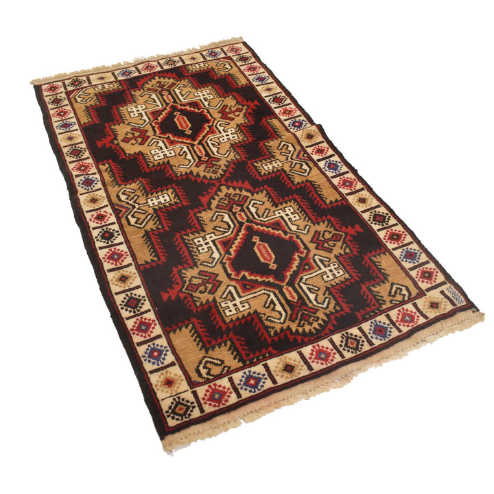 Handmade Balochi Rug 2' 9" x 4' 9" - No. AL49772