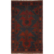 Hand Knotted Baluchi Rug 2' 12" x 4' 9" - No. AL45493