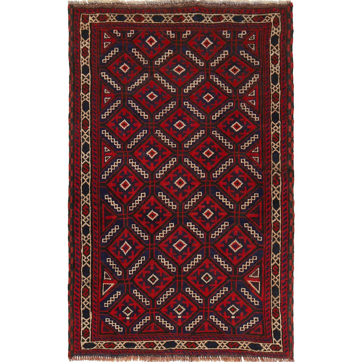 Handmade Balochi Carpet 2' 9" x 4' 9" - No. AL94274
