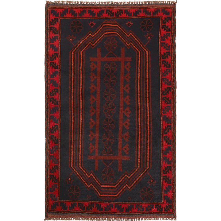 Hand Knotted Prayer Rug 3' 2" x 4' 11" - No. AL28162