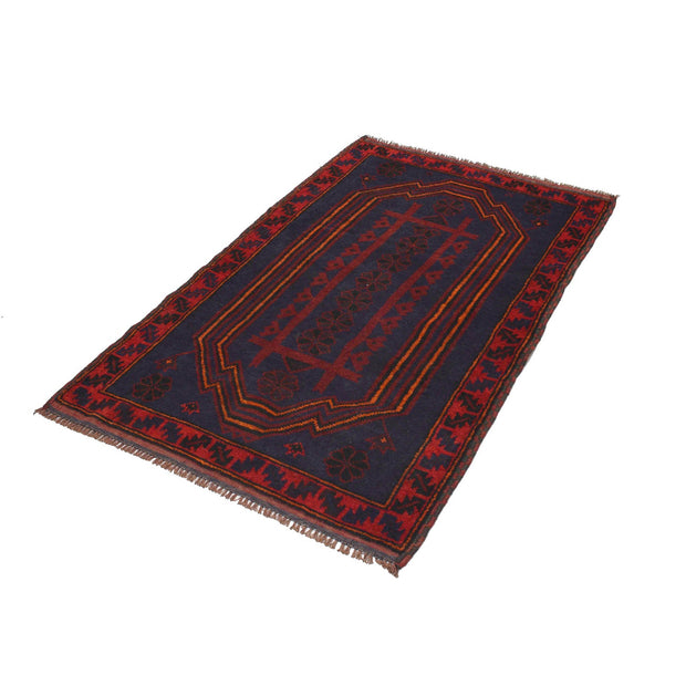 Hand Knotted Prayer Rug 3' 2" x 4' 11" - No. AL28162