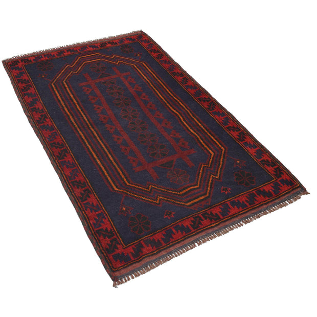 Hand Knotted Prayer Rug 3' 2" x 4' 11" - No. AL28162