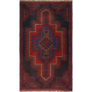 Handmade Balochi Carpet 2' 10" x 4' 9" - No. AL12807