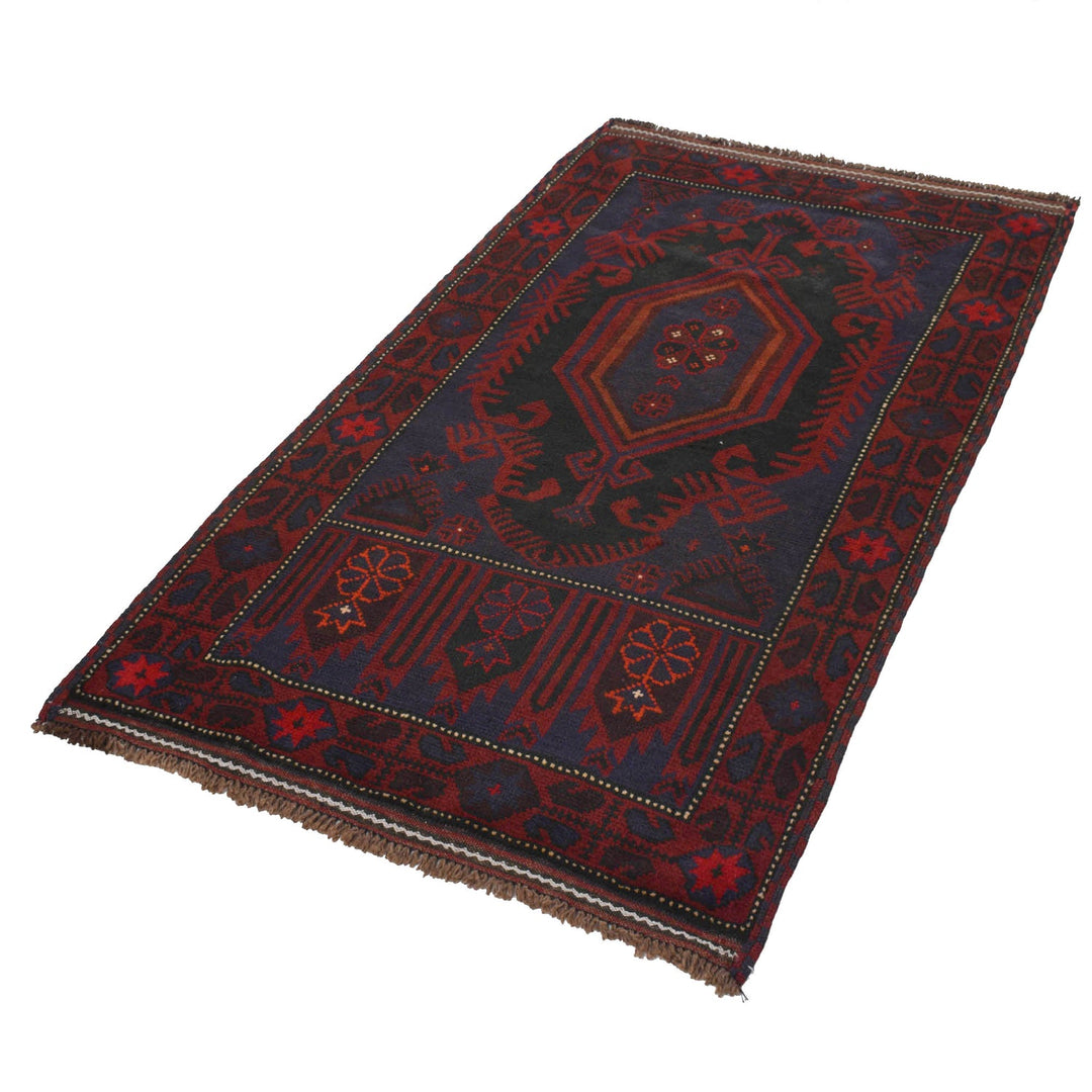 Hand Knotted Prayer Rug 2' 11" x 5' 1" - No. AL47470