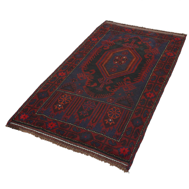 Hand Knotted Prayer Rug 2' 11" x 5' 1" - No. AL47470