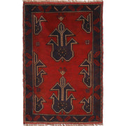 Handmade Balochi Carpet 2' 9" x 4' 3" - No. AL40357