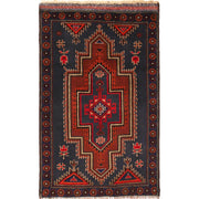 Handmade Balochi Carpet 2' 7" x 4' 0" - No. AL75754