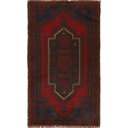 Handmade Balochi Carpet 2' 7" x 4' 8" - No. AL45776