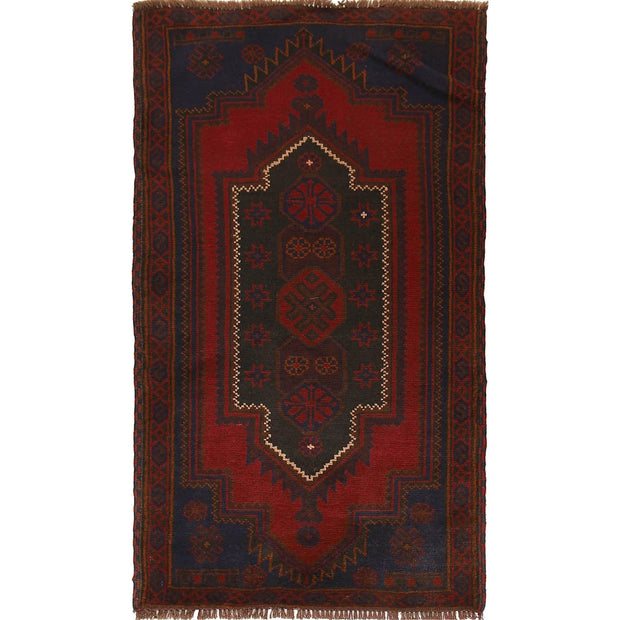 Handmade Balochi Carpet 2' 7" x 4' 8" - No. AL45776